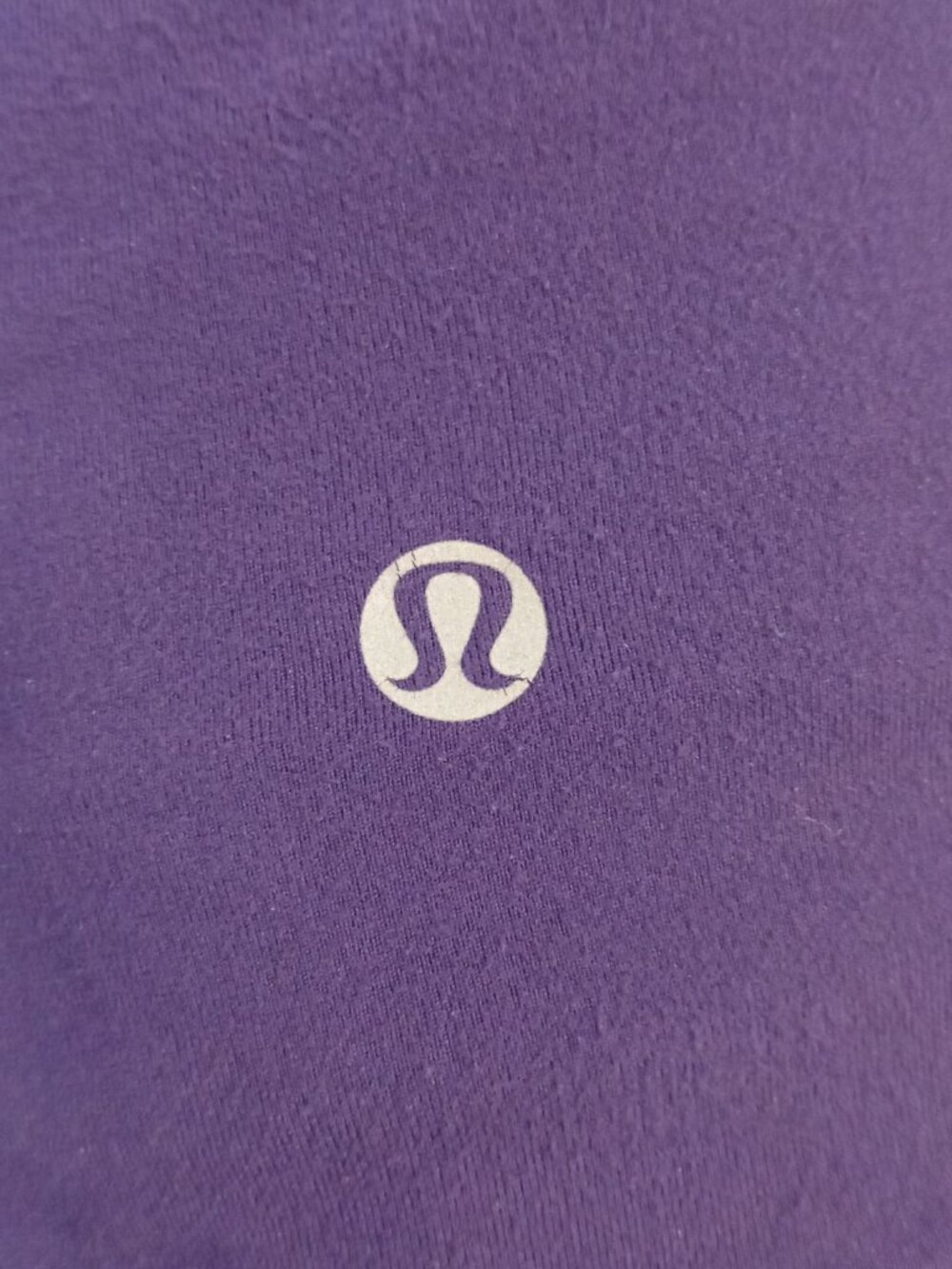 Lululemon Pedal Power Long Sleeve 6 Small Dense Purple Thumbholes Ruched Rulu - Picture 4 of 13